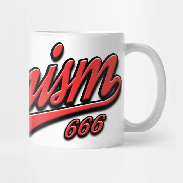 Satanism 666 Retro Team Logo by pa2rok